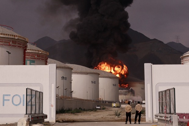 Gulf Crisis Deepens As Drone Attack Sparks Fire At UAE Energy Hub