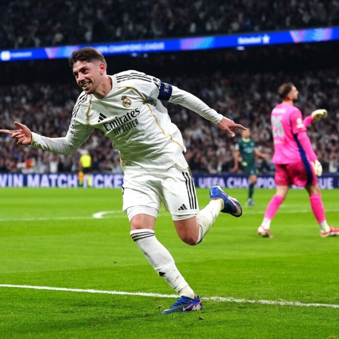Valverde's Hat-Trick Against City Puts Real Madrid In Control Of UCL Last-16 Tie Valverde's Hat-Trick Against City Puts Real Madrid In Control Of UCL Last-16 Tie