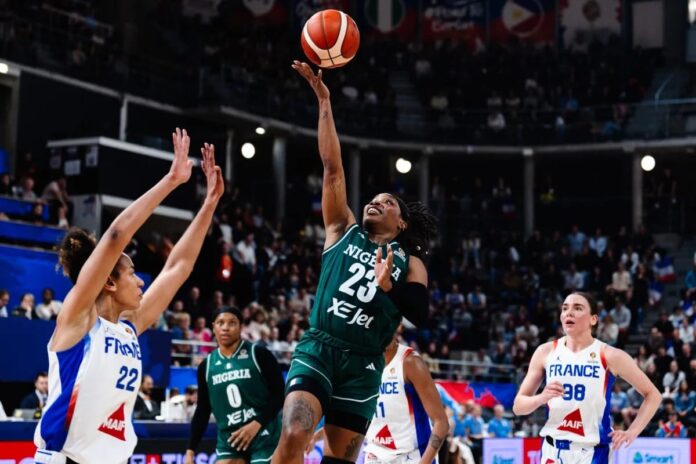 W’Cup Qualifiers: Balogun's 18 Points Not Enough in D'Tigress' Narrow Defeat to France W’Cup Qualifiers: Balogun's 18 Points Not Enough in D'Tigress' Narrow Defeat to France