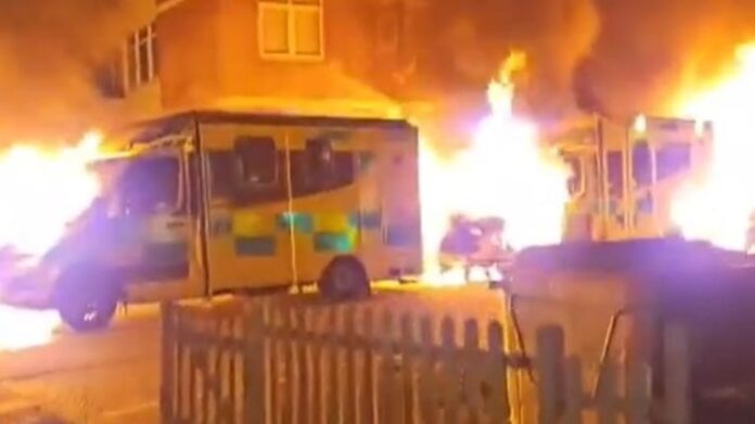 Outrage In London As Jewish Emergency Vehicles Set Ablaze In Suspected Hate Attack Outrage In London As Jewish Emergency Vehicles Set Ablaze In Suspected Hate Attack