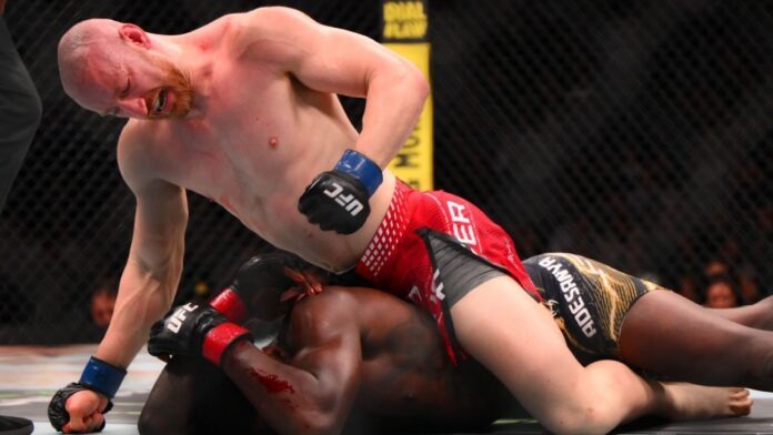 Joe Pyfer produced a devastating second-round knockout of former Middleweight Champion Israel Adesanya at UFC Joe Pyfer produced a devastating second-round knockout of former Middleweight Champion Israel Adesanya at UFC