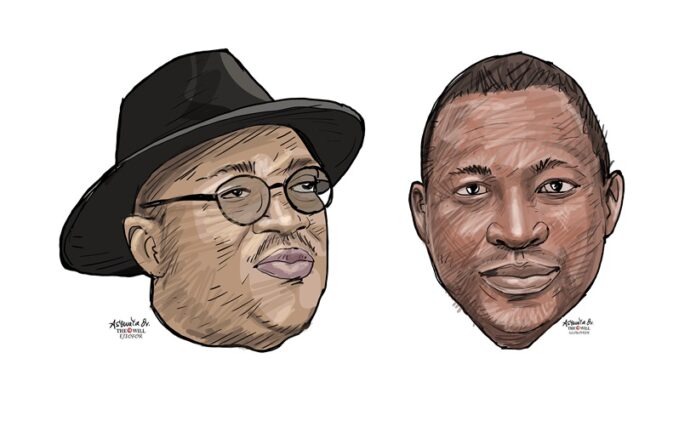 MIKE EJIOFOR and OLA OLUKOYEDE