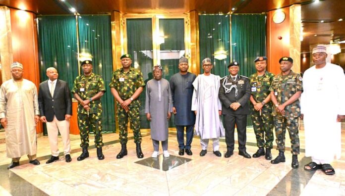 Service Chiefs Assure Tinubu of Progress in Fight Against Terrorism Service Chiefs Assure Tinubu of Progress in Fight Against Terrorism