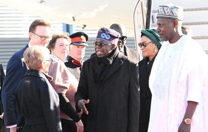 Tinubu Arrives UK For Historic State Visit Tinubu Arrives UK For Historic State Visit