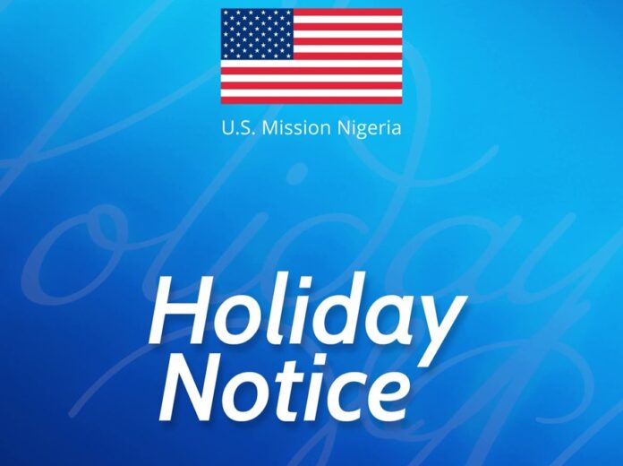 US Embassy Holiday