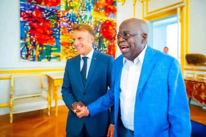 Tinubu, Macron Tinubu, Macron