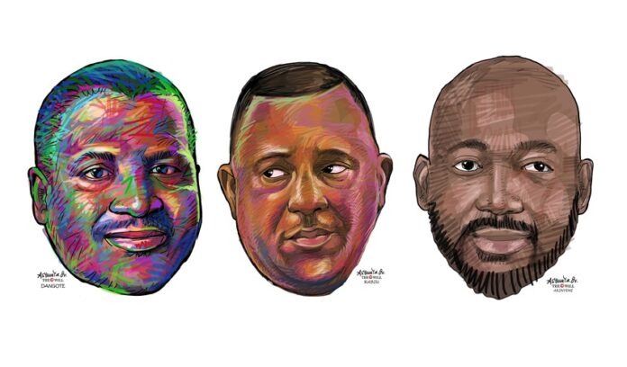 ALIKO DANGOTE, ABDULSAMAD RABIU and LOLU ALADE-AKINYEMI ALIKO DANGOTE, ABDULSAMAD RABIU and LOLU ALADE-AKINYEMI