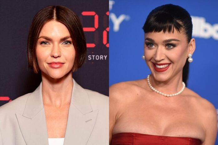 Australian Actor Ruby Rose and Pop Star Katy Perry Australian Actor Ruby Rose and Pop Star Katy Perry