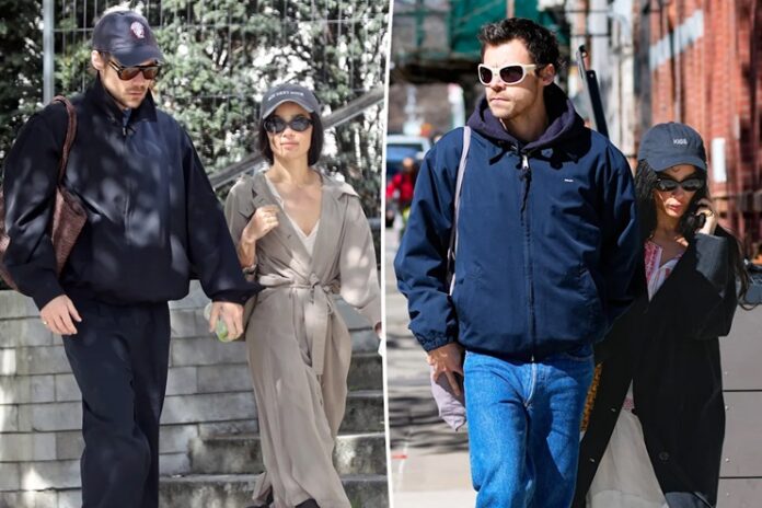 Harry Styles “Completely Smitten” With Zoë Kravitz