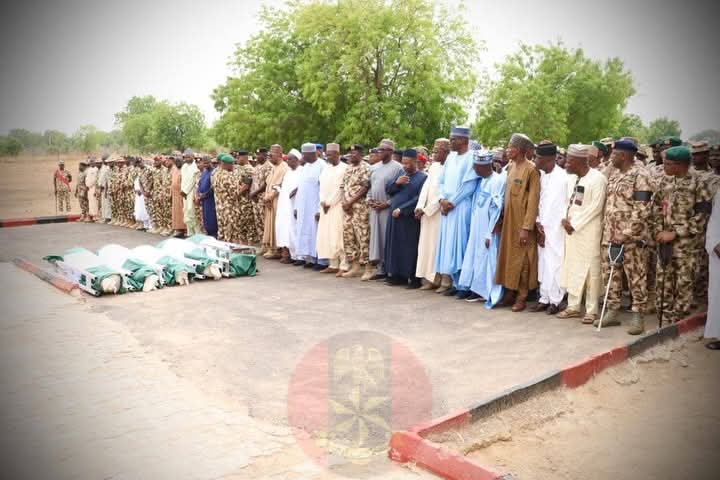 Army Bids Farewell To Braimah, Ismail, Others Killed In Borno Ambush As Military Reaffirms Counter-Insurgency Resolve