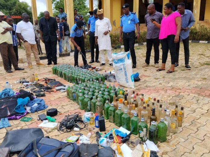 Six Arrested as Police Bust IED Cell in Akure, Recover Explosive Materials Six Arrested as Police Bust IED Cell in Akure, Recover Explosive Materials