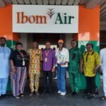 NUJ Honours Ibom Air For Outstanding Customer Experience, Sets Benchmark For Nigeria’s Aviation Sector Chief Executive Officer of Ibom Air, George Uriesi, the Chairman Correspondents' Chapel of NUJ Akwa Ibom State Council, during the working visit to the airline’s headquarters at Victor Attah International Airport, Uyo, on Friday.