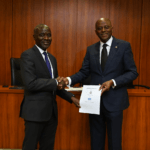 NCC, CBN Sign MoU For Consumer Safety, Inaugurate Committees For Protection Against Fraud Dr Aminu Maida, Executive Vice Chairman/CEO, Nigerian Communications Commission, NCC; and Mr. Olayemi Cardoso, Governor, Central Bank of Nigeria, during the signing Memorandum of Understanding between NCC and CBN, 20th of April 2026, at the CBN"s Headquarters Abuja.