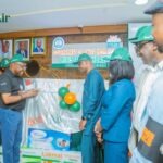 World Malaria Day: Ibom Air Steps Up Malaria Fight With 50,000 Drug Donations Ibom Air CEO, George Uriesi, while handling over the drugs to the state commissioner for health, Dr Ekem Emmanuel, in Uyo