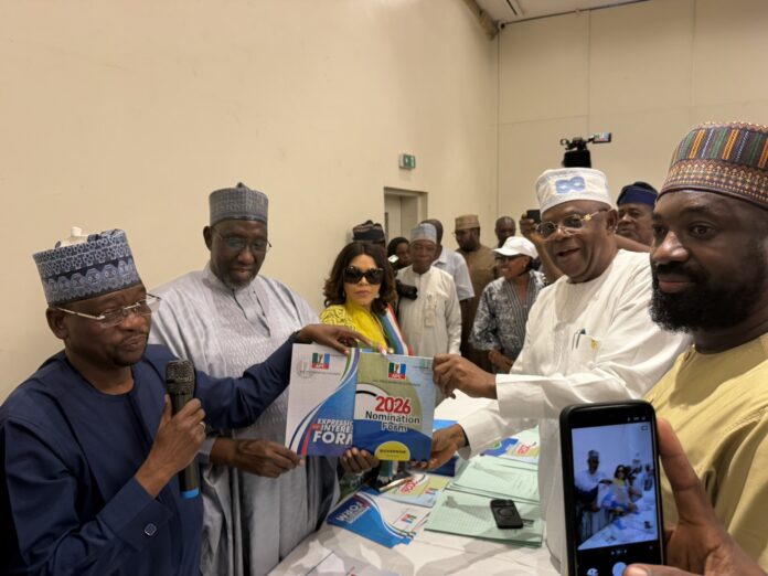 2027: Faleke Picks APC Presidential, Governorship Nomination Forms For Tinubu, Hamzat