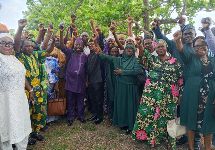 Ogun-Retirees-Protest
