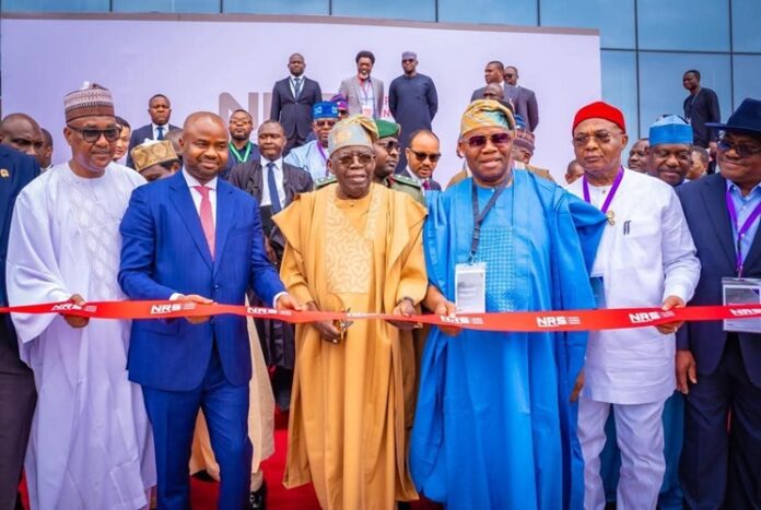 Tinubu at NRS office Tinubu at NRS office