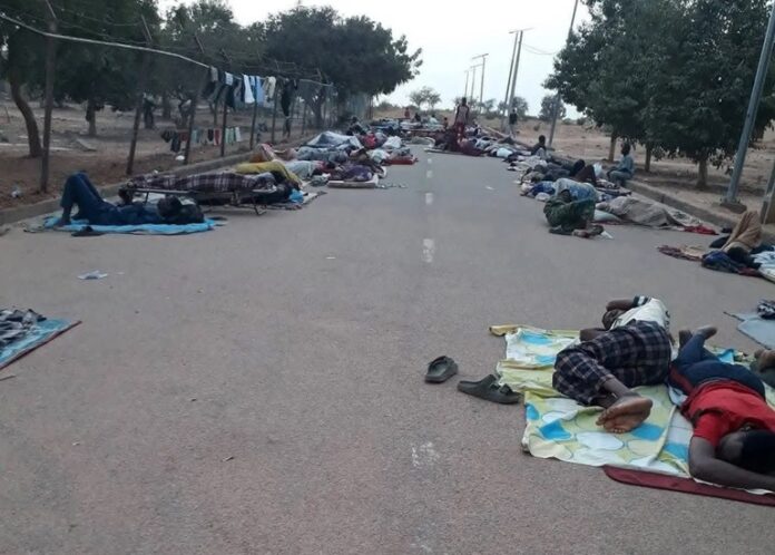 yobe-students- sleeping outdoor yobe-students- sleeping outdoor