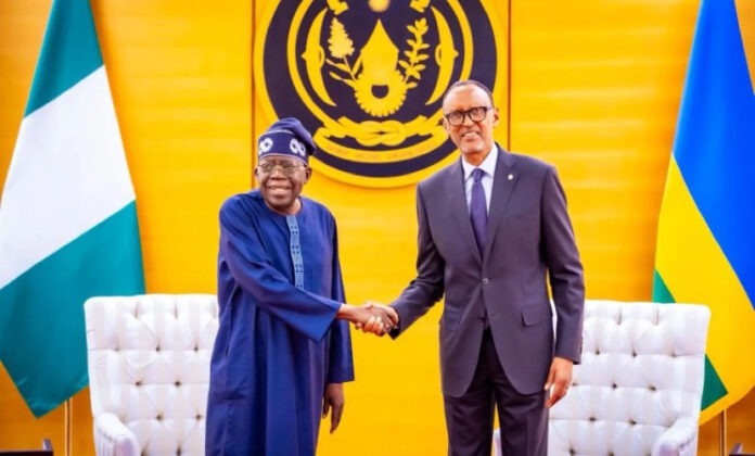 Tinubu, Kagame Move to Strengthen Nigeria-Rwanda Ties, Advance AfCFTA, Visa Liberalisation Tinubu, Kagame Move to Strengthen Nigeria-Rwanda Ties, Advance AfCFTA, Visa Liberalisation