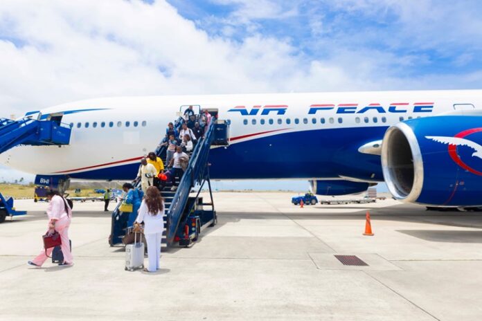 Air Peace Lagos-Caribbean Route