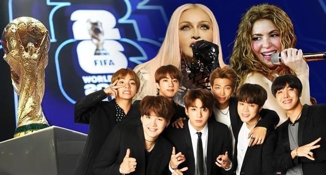 FIFA World Cup - Shakira, Madonna And BTS FIFA World Cup - Shakira, Madonna And BTS