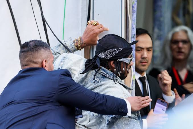 Protester Storms 2026 Met Gala Carpet, Gets Arrested Protester Storms 2026 Met Gala Carpet, Gets Arrested