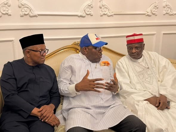 Obi, Kwankwaso Hold Closed-Door Meeting At Dickson’s Abuja Residence