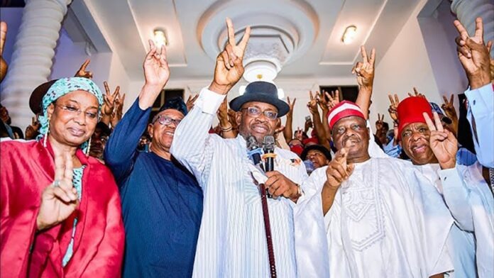 Peter Obi, Senator Seriake Dickson, Dr. Rabiu Kwankwaso and others.