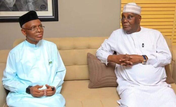 Atiku Condemns El-Rufai’s Detention Atiku Condemns El-Rufai’s Detention