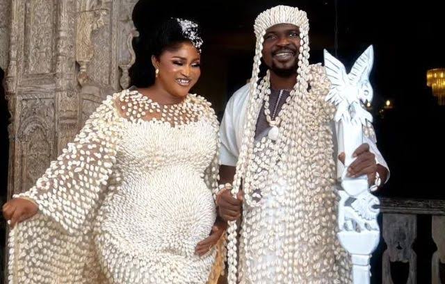 Baba Ijesha and wife
