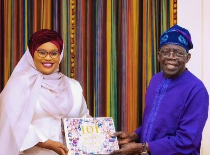 Dr Zainab Marwa and Tinubu
