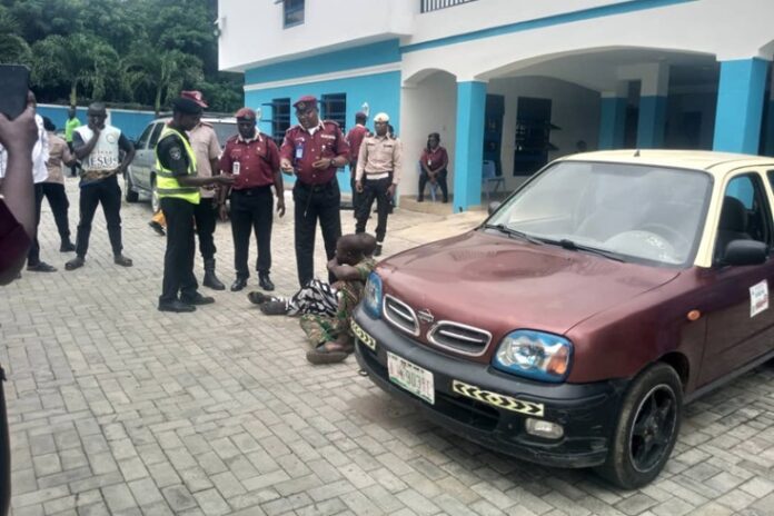 FRSC Patrol Team Arrests Suspected ‘One Chance’ Operatives FRSC Patrol Team Arrests Suspected ‘One Chance’ Operatives