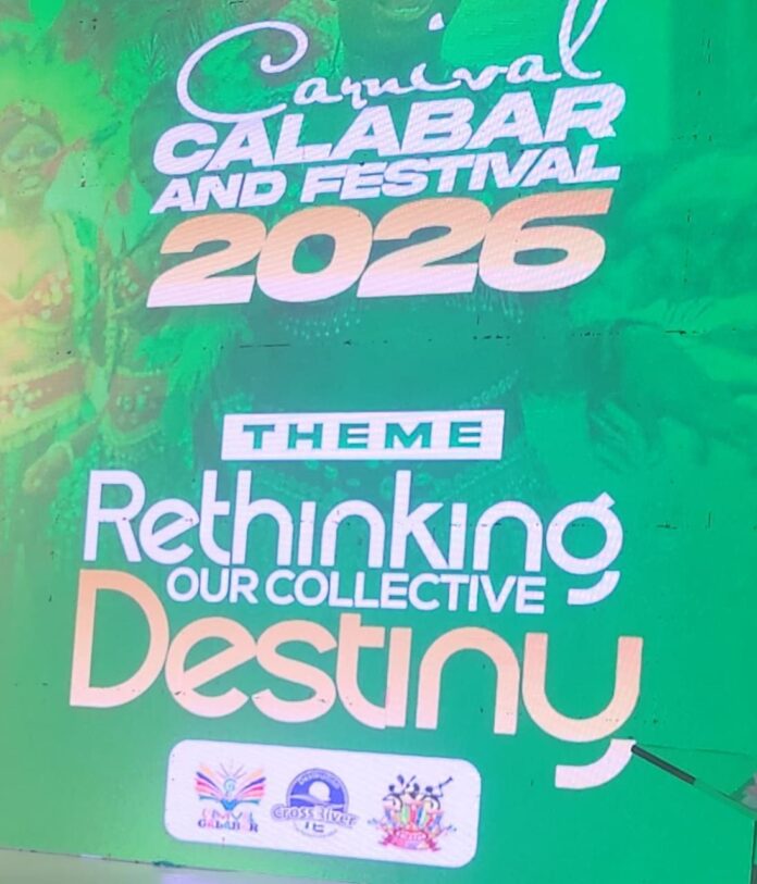 IMG_20260601_015725_552 Poster for Calabar Carnival and Festival 2026 with the theme 'Rethinking Destiny' — Our Collective Destiny text visible
