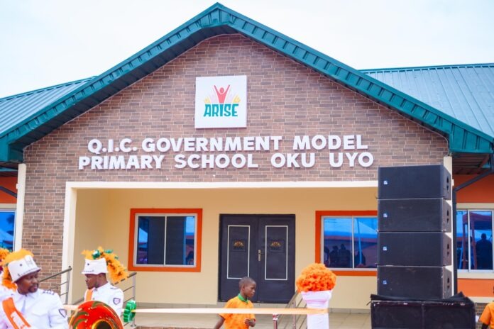 the renovated QIC Primary School in Uyo