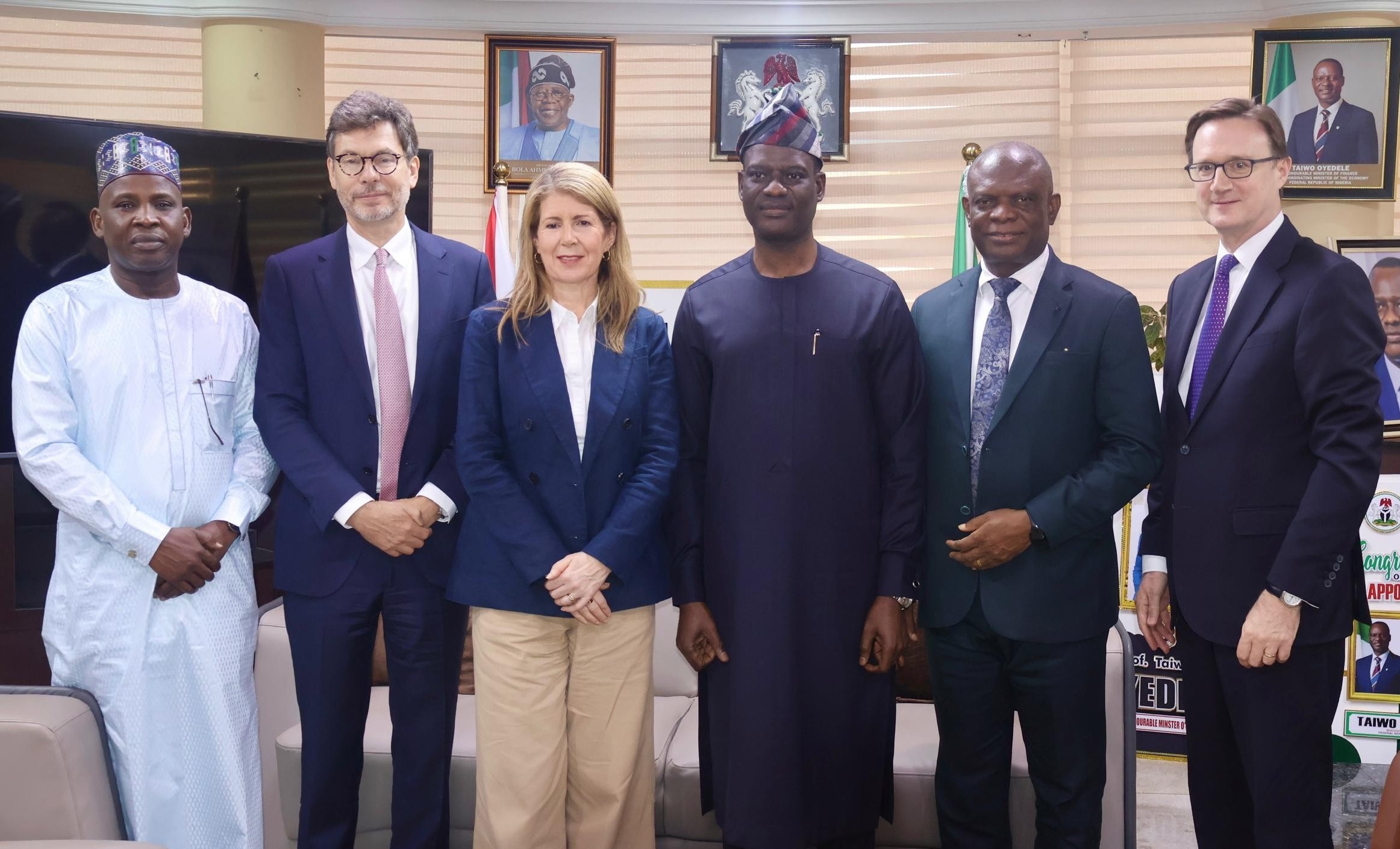 L-R: Senior officials of the Federal Ministry of Finance and members of the United Kingdom delegation led by UK Minister for Africa and International Development, Baroness Jenny Chapman, during a high-level meeting with Nigeria's Minister of Finance and Coordinating Minister of the Economy, Mr Taiwo Oyedele, in Abuja on Thursday, where both countries announced a new £15 million UK–Nigeria Growth Programme to accelerate economic reforms, attract investment and strengthen bilateral cooperation. - THEWILL NEWS MEDIA L-R: Senior officials of the Federal Ministry of Finance and members of the United Kingdom delegation led by UK Minister for Africa and International Development, Baroness Jenny Chapman, during a high-level meeting with Nigeria's Minister of Finance and Coordinating Minister of the Economy, Mr Taiwo Oyedele, in Abuja on Thursday, where both countries announced a new £15 million UK–Nigeria Growth Programme to accelerate economic reforms, attract investment and strengthen bilateral cooperation.