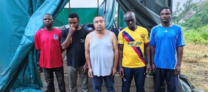 Mexican Meth Cook, Four Nigerians Arrested as NDLEA Uncovers Oyo Forest Drug Lab