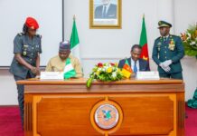Nigeria, Cameroon Sign Security Pact To Strengthen Border Defence Cooperation Nigeria, Cameroon Sign Security Pact