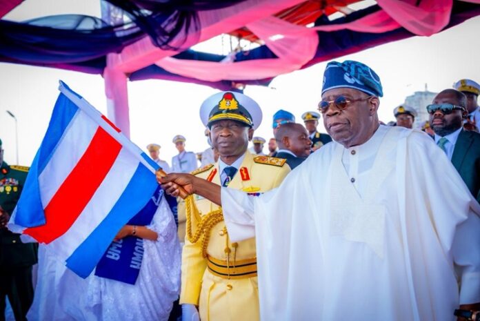 Nigerian Navy @ 70 - Tinubu Commissions Three Warships Nigerian Navy @ 70 - Tinubu Commissions Three Warships