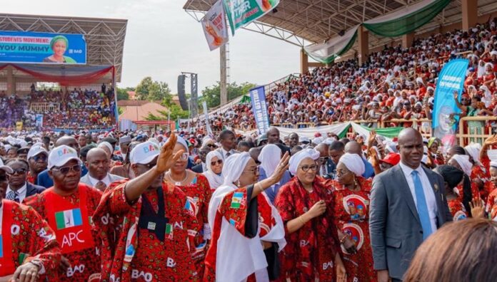 Senator Oluremi Tinubu in Ado Ekiti