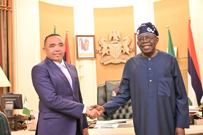 Tinubu Hosts Randrianirina