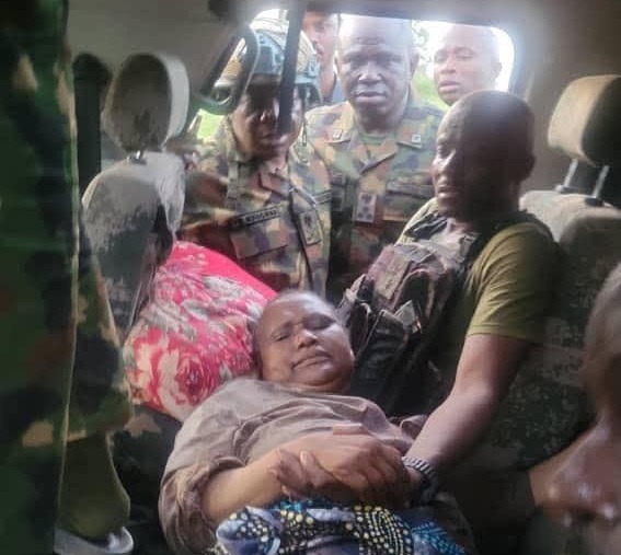 Troops Rescue Widow of Ex-Military Spokesman - Mrs Amina Abubakar