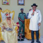 Diri Pays Homage To New Atissa King, Promises Resumption Of Obogoro Erosion Project Governor of Bayelsa State, Senator Douye Diri, on Thursday, visited the new monarch of Atissa Kingdom, King Diemeze Victor Awala
