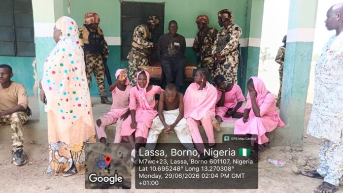 security operatives rescued seven students