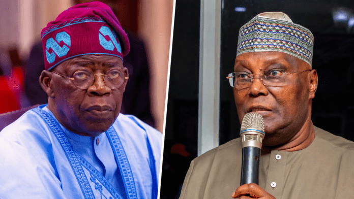 President Bola Tinubu and Atiku Abubakar