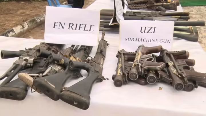 Recovered illicit firearms - THEWILL NEWS MEDIA