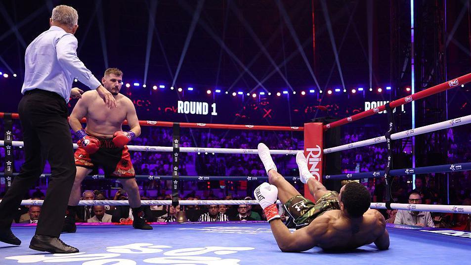 Anthony Joshua and Kristian Prenga - THEWILL NEWS MEDIA Anthony Joshua and Kristian Prenga