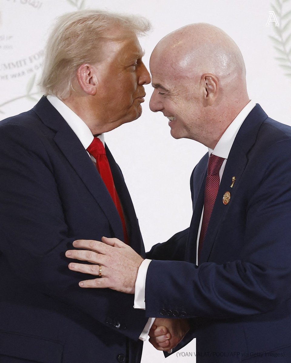 Donald Trump with FIFA President Gianni Infantino - THEWILL NEWS MEDIA Donald Trump with FIFA President Gianni Infantino