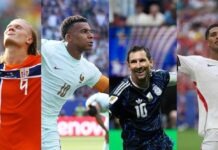 Golden Boot: Messi, Mbappé, Haaland & Bellingham Race for W/Cup Glory Erling Haaland, Jude Bellingham, Lionel Messi, Kylian Mbappé