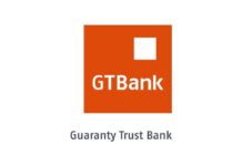 GTBank Tops Global Banking Rankings, Emerges Best-Performing Bank GTBank logo: orange square with a small white square notch and the text 'Guaranty Trust Bank' beneath