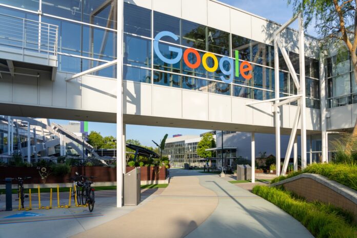 Google's headquarters in Mountain View, California